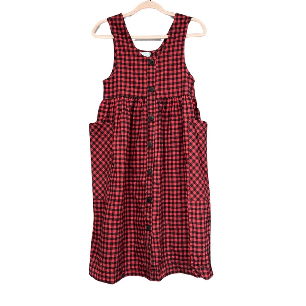 Vintage Cottontail Originals Checkered Dress- 80's/90's